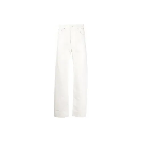 Lanvin Белый Мужской Джинсы