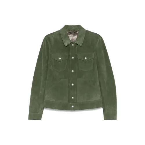 TF Куртки Пальто Мужской Нефритово-зеленый