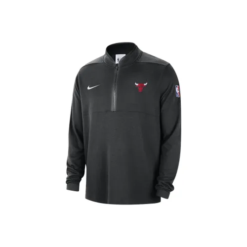 nike Chicago Bulls Куртки и Пальто Мужской Черный
