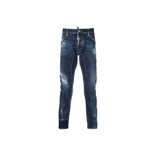 DSQUARED 2 Blue Men's Jeans DSQUARED 2 Синий Мужской Джинсы