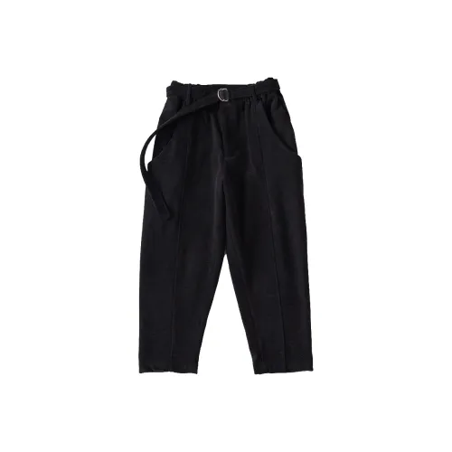 DECESOLO Прямой крой Повседневные брюки Унисекс