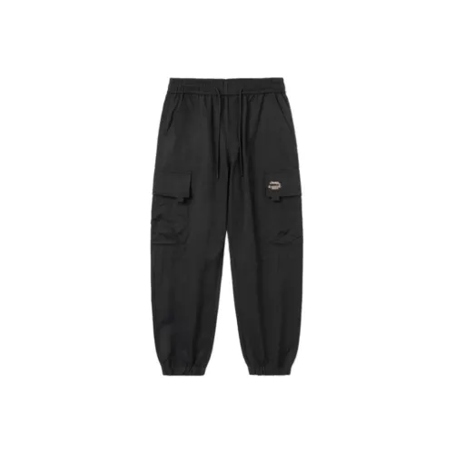 JEEP Карго-брюки Унисекс Призрачный Черный