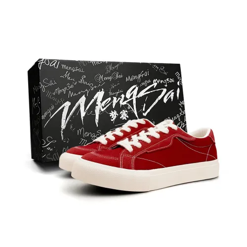Mengsai Low-Top Canvas Shoes Ангора Красный Мужской