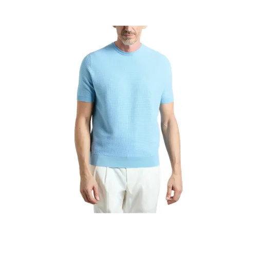 Colombo Синий Мужской T-Рубашки