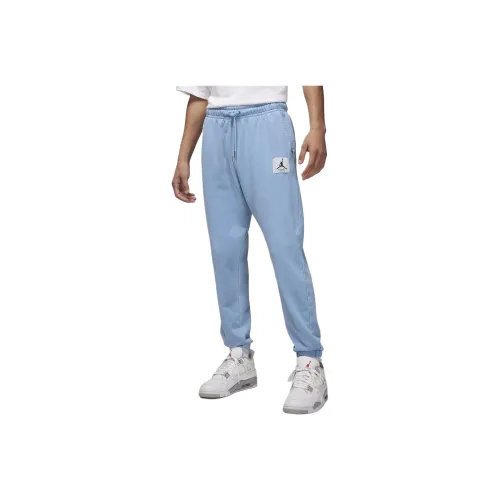 Jordan Essentials Вязаные тренировочные брюки мужские синий серый