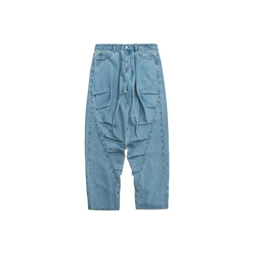 ME DA IGUAL Синий Мужской Джинсы