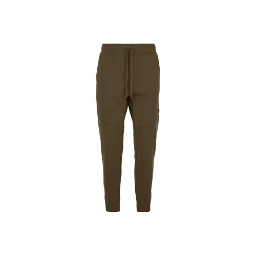 C.P.Company Оливково-зеленые Мужские Вязаные Спортивные Штаны