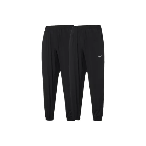 Nike Вязаные тренировочные штаны мужские 2 упаковки черный