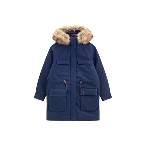 Vans Пуховик Унисекс Темно-синий