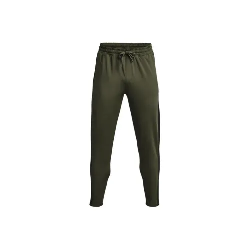 Under Armour Зеленые Мужские Вязаные Тренировочные Штаны