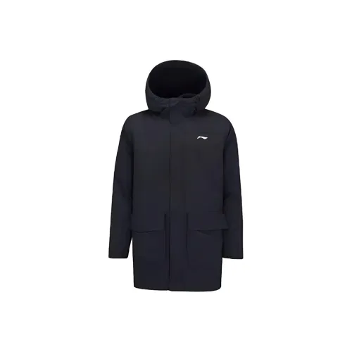 Лайнер Badminton Series Пуховая куртка Унисекс Черный