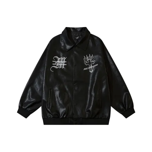 CULT OF INDIVIDUALITY Кожа Куртка Мужская Черная