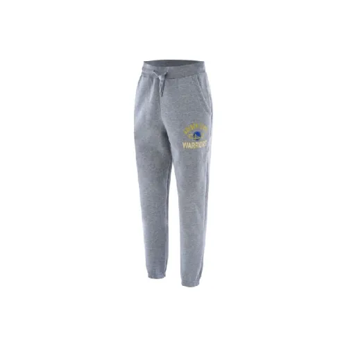 NBA Warriors Team Вязаные Тренировочные Штаны Мужские Cool Smoke Gray