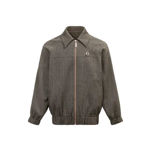 ETERNITY ITA Куртки Пальто Унисекс Оливково-зеленый