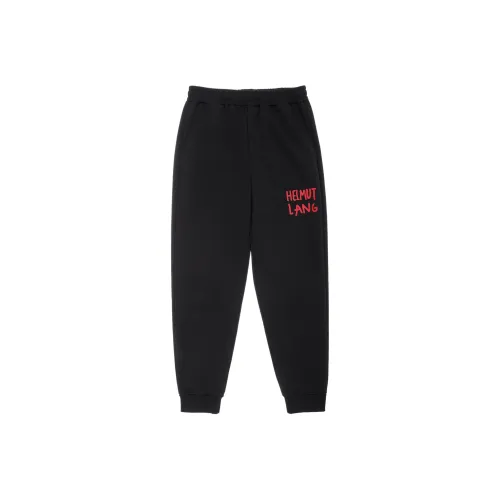 Helmut Lang Черные Мужские Вязаные Спортивные Штаны