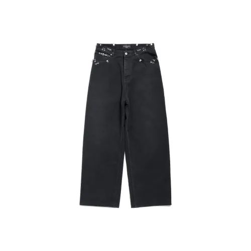 Balenciaga Мужские Джинсы Черные