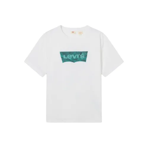 Levis Белая Мужская T-Рубашка