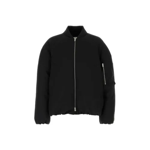 JIL SANDER Мужские черные куртки