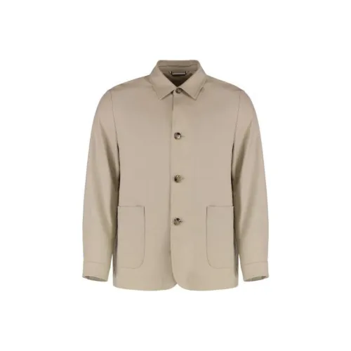 Hugo Boss Куртки и Пальто Мужской Бежевый