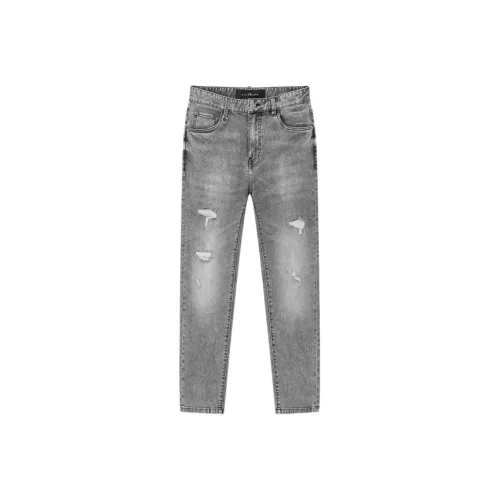 JOHN RICHMOND SS25 Джинсы Мужские Светло-Серые