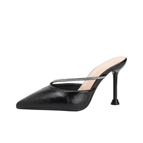 YAFEI XUANYU Резиновая подошва стразы домашние тапочки женские