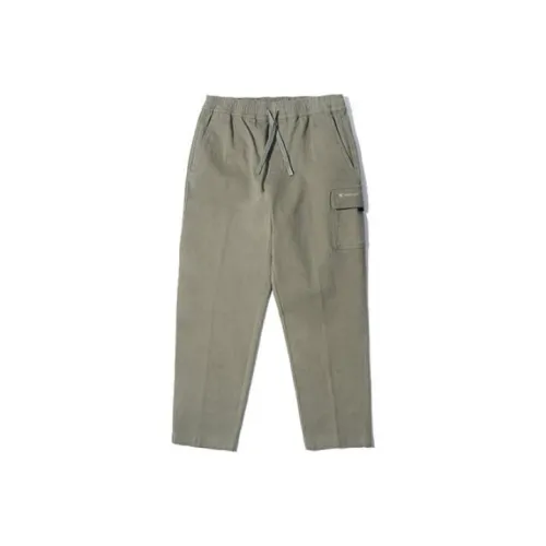 SNOW PEAK Вязаные тренировочные брюки мужские зеленые