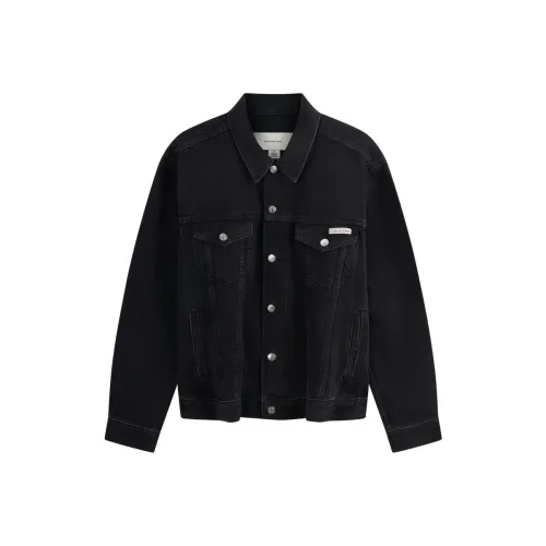Calvin Klein 57 L Джинсовая Черная Мужская Куртка