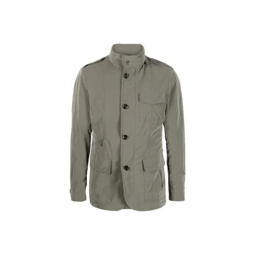 Moorer Куртки и Пальто Мужской Серый