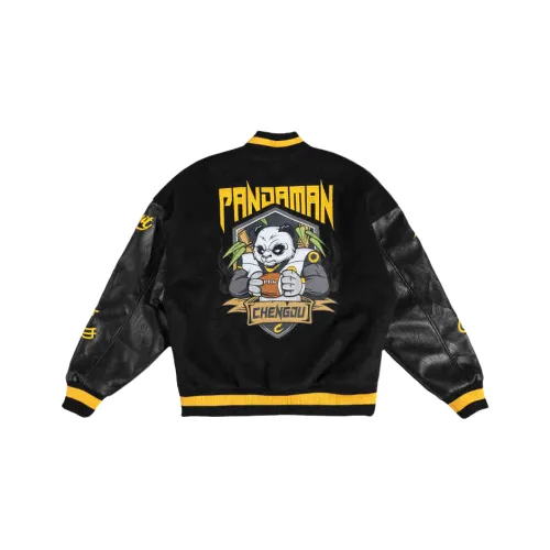 REMEFIT x XIONGMAOREN LIANMINGKUAN Куртки и пальто унисекс черный