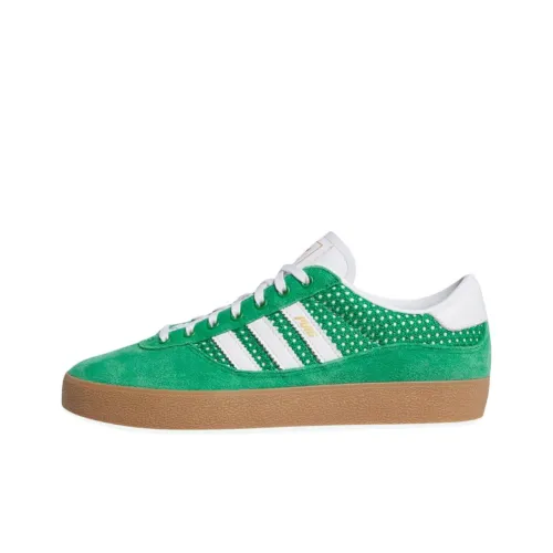 Adidas Originals Puig Slip Resistant Abrasion Resistant Low Топ Скейтборд Кроссовки Унисекс Зеленый