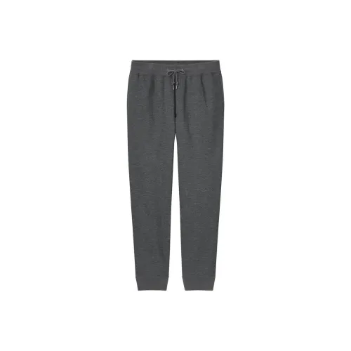 UNIQLO Вязаные спортивные брюки мужские темно-серый