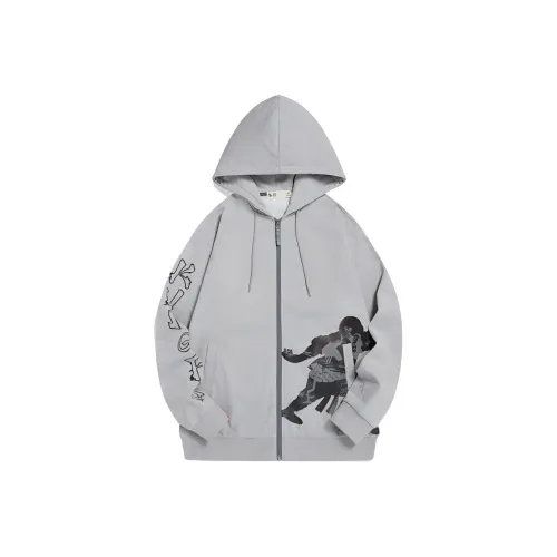 XTEP x SHAOLIN Куртки Пальто Унисекс Легкий Фотиния Серый 24