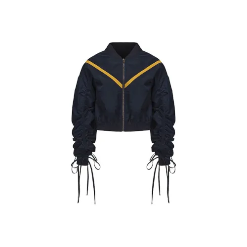 VANN VALRENCÉ Куртка Женская Темно-Синяя