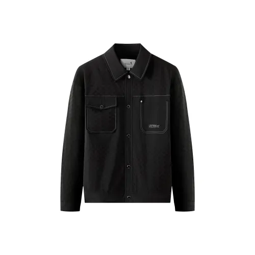 Куртки и пальто Dance with Wolves Мужские Черные