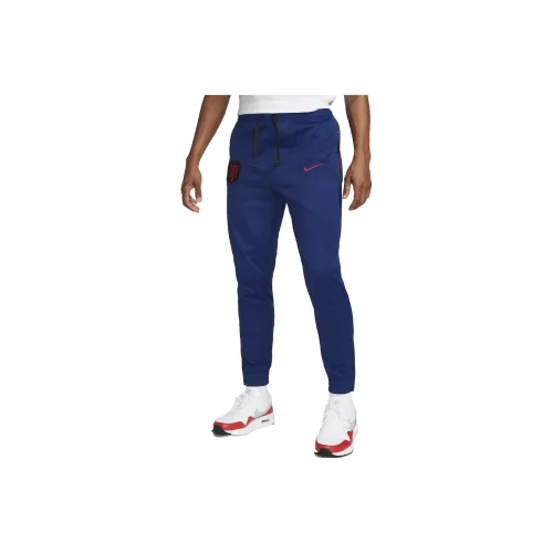 Nike Netherlands Вязаные тренировочные брюки мужские синие