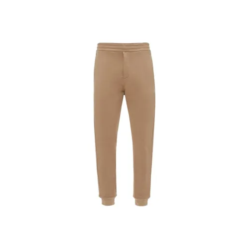 Alexander McQueen Бежевые Мужские Вязаные Спортивные Штаны