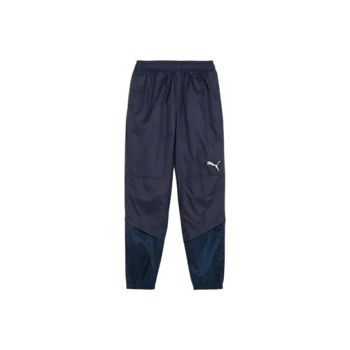 PUMA PARISIAN NIG Вязаные тренировочные брюки мужские темно-синие