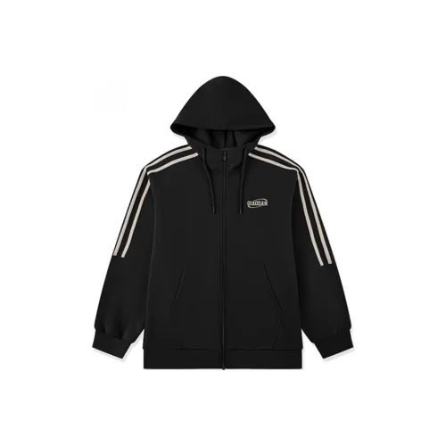 QIAODAN Sports Lifestyle Collection Quality Drying Куртки и Пальто Мужской Черный