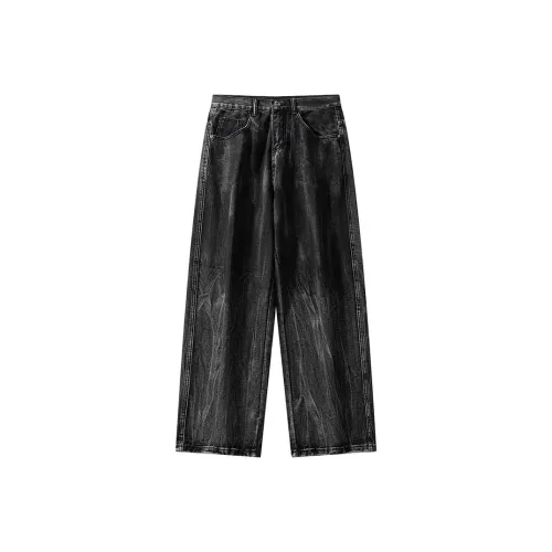 TIMD Джинсы Унисекс Камень Мытый Серый