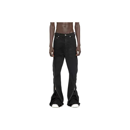 RICK OWENS совместный бренд Черные Мужские Джинсы