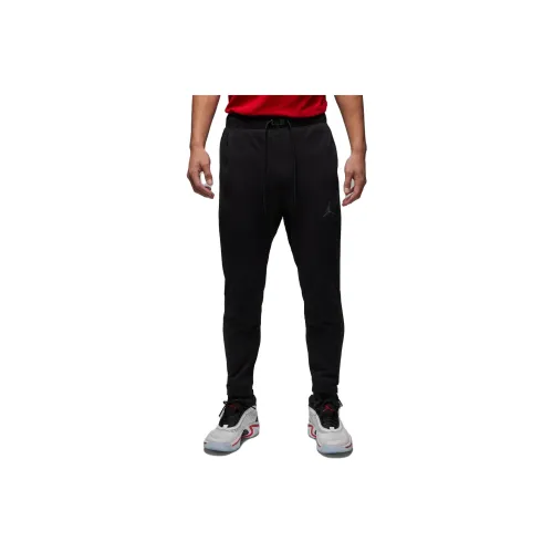 Джордан Dri Fit Черные Мужские Вязаные Тренировочные Штаны