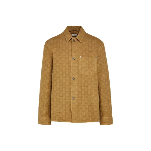 Ferragamo Коричневые Мужские Рубашки