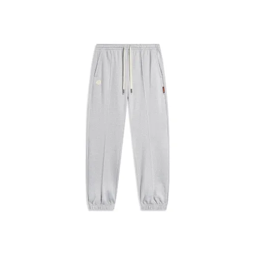 LINING Badfive Вязаные Тренировочные Штаны Мужские Фотиния Серый