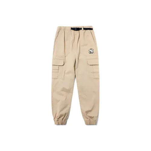 MLB New York Yankees BASIC Карго-брюки Унисекс Песочно-желтый Песочно-коричневый