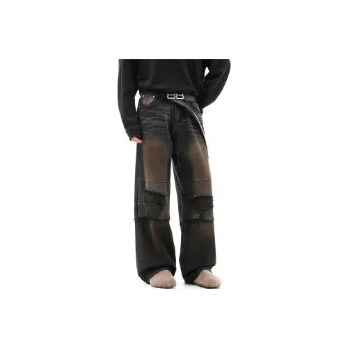 TREND ST Черные Унисекс Джинсы