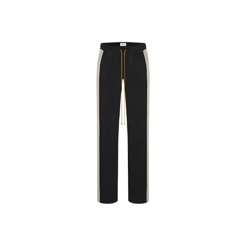 RHUDE Мужские Повседневные Брюки Черные