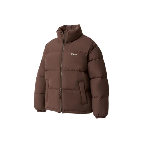 NERDY FW24 Down Jacket Unisex Brown