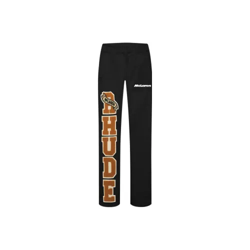 RHUDE Мужские Повседневные Брюки Черные