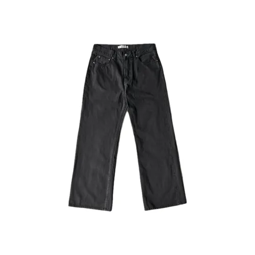 UTIMUS Черно-серый цвет унисекс джинсы