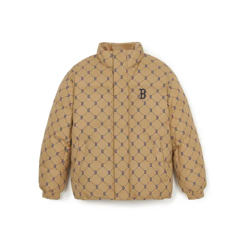 Mlb Base Logo Basic Boston Red Sox Пуховик Унисекс Light Бежевый